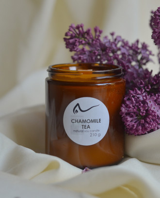 Свічка соєва Chamomile tea (ромашковий чай) 210г