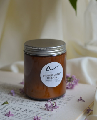 Свічка соєва Japanese Cherry Blossom (цвіт японської вишні) 210г