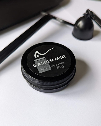 Свічка соєва Garden mint (cадова м'ята) 30г
