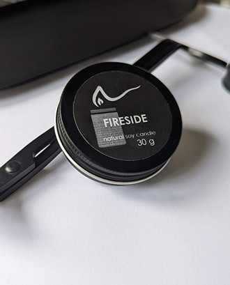 Свічка соєва Fireside (біля каміна) 30г