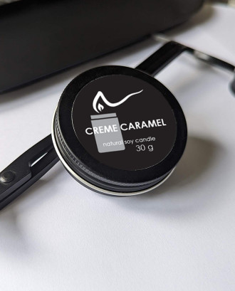 Свічка соєва Creme Сaramel (крем карамель) 30г
