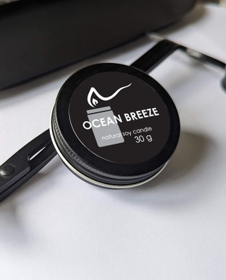Свічка соєва Ocean Breeze  (океанський бриз) 30г
